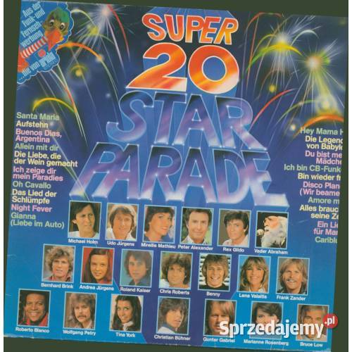 Super 20 Star Parade składanka Ariola RTL