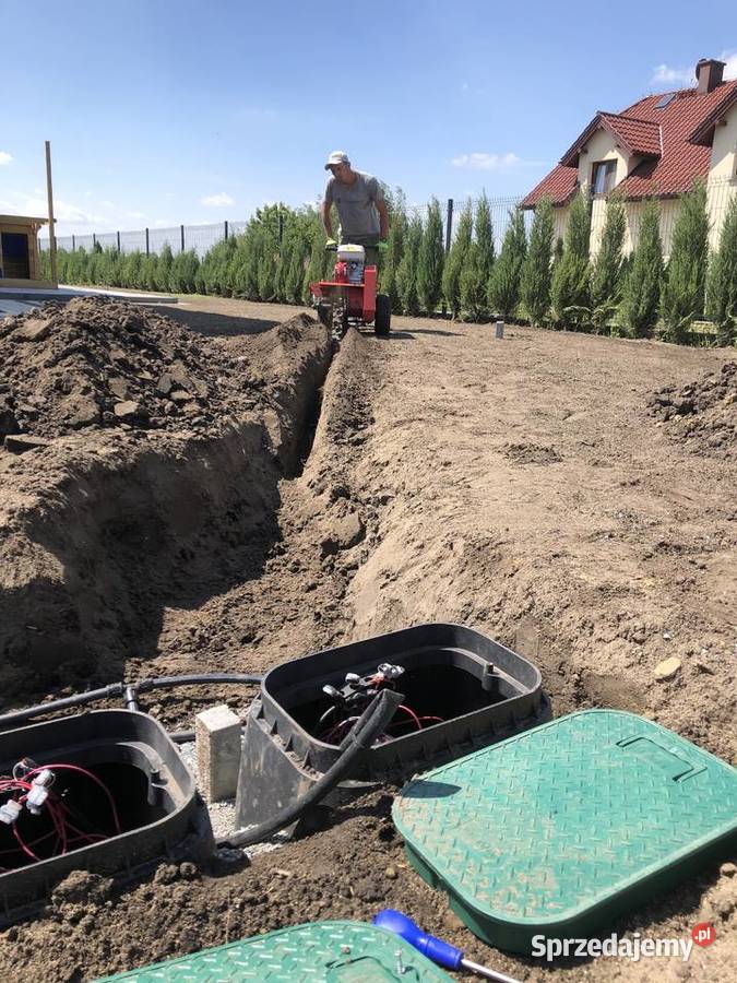 Zakładanie trawników ogrodów systemów Pozostałe usługi