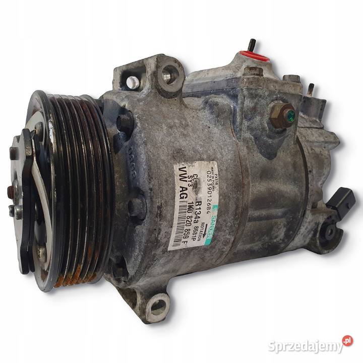 SPRĘŻARKA KLIMATYZACJI Audi A3 8P VW Golf V Seat osobowe Kompresory klimatyzacji Chełm