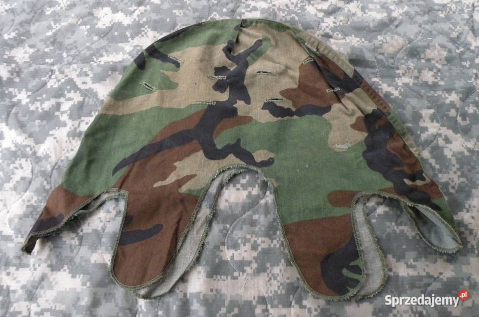 Pokrowiec Us Army woodland na hełm M1 dolnośląskie Wrocław