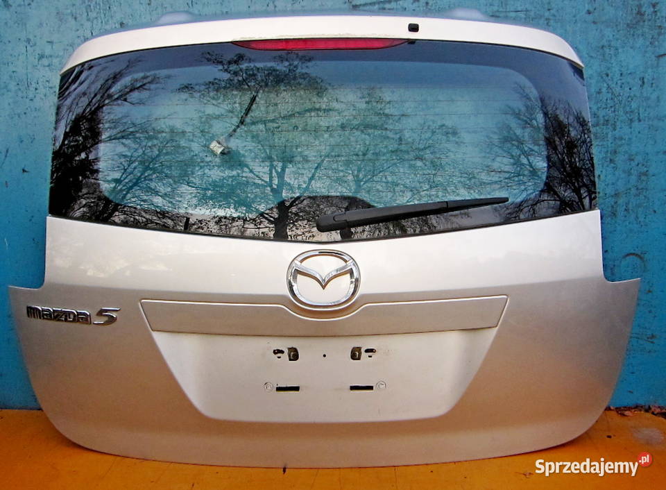 MAZDA 5 0510 KLAPA TYŁ DO ZAŁOŻENIA SREBRNA Rok produkcji 2006 mazowieckie Zwoleń