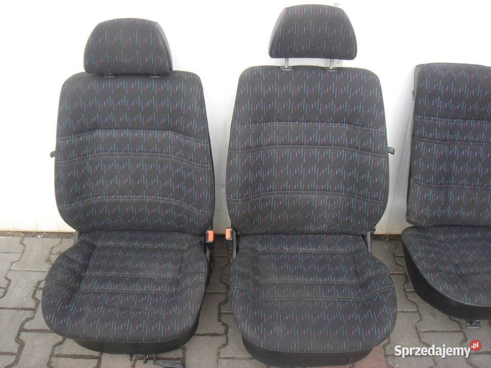 VW GOLF III 3 DRZWI FOTELE PRZÓD KANAPA TYŁ Nowy Dwór Gdański