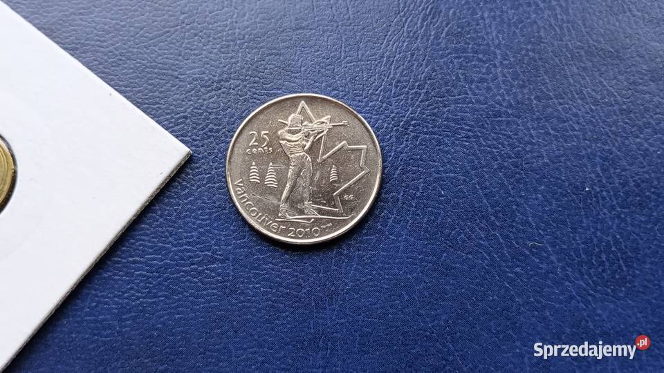 Stare monety 25 cent 2007 Kanada 1 Lesko