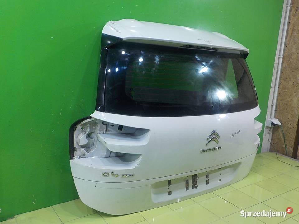 C4 GRAND PICASSO II 20 BHDI 15r 5D klapa tyl Klapy bagażnika Suków