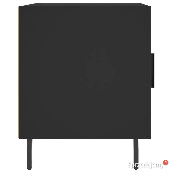 Szafka nocna czarna 40x40x50 materiał Nocne Warszawa
