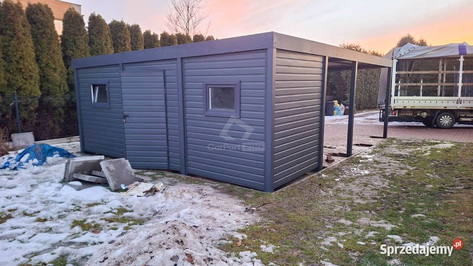 Carport Pomieszczenie gospodarcze PREMIUM Wiata 12m2 Nieruchomości Niepołomice sprzedam