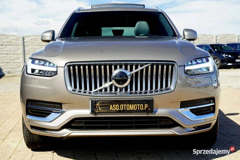 Volvo XC 90 RECHARGE panorama FUL LED wentylacja serwisowany w ASO XC 90 Otmuchów