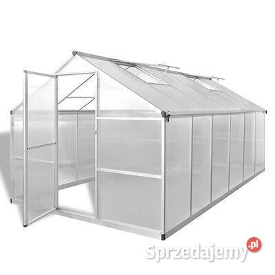 vidaXL Szklarnia ogrodowa ze wzmacnianą mazowieckie Warszawa