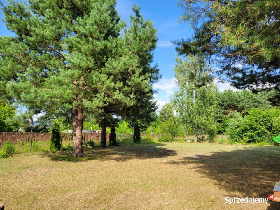 Działka budowlana rekreacyjna 95a domek media j Okuninka sprzedam
