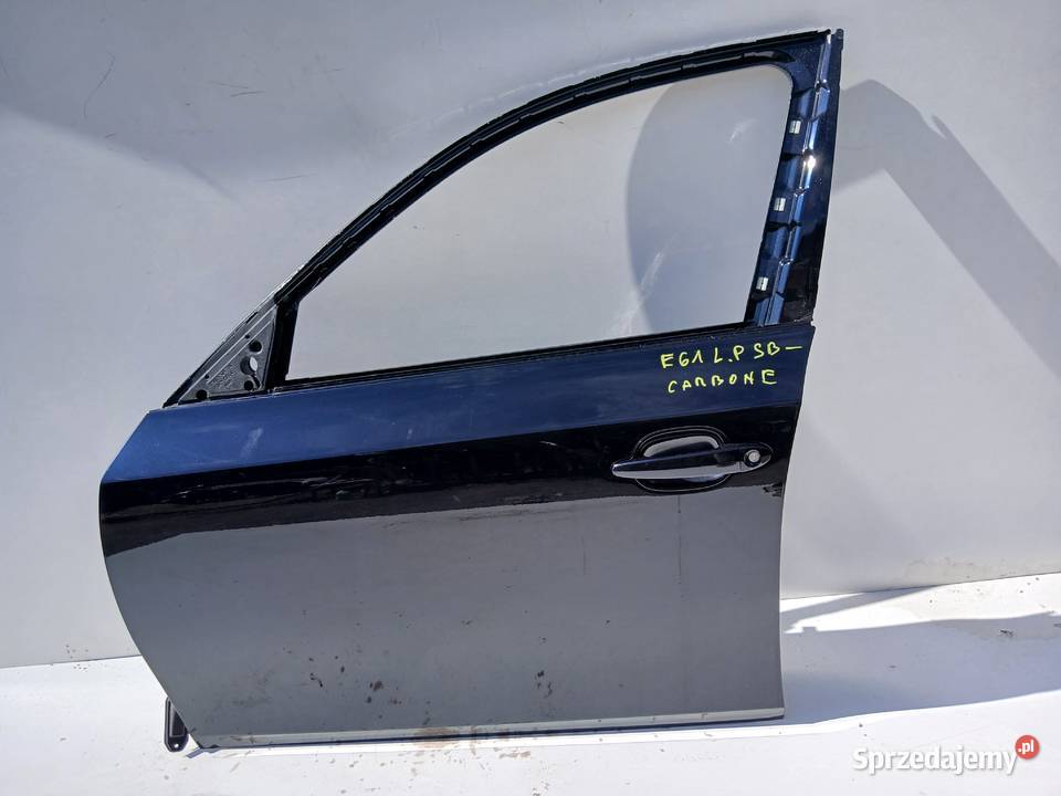 DRZWI LEWE PRZEDNIE PRZÓD BMW E60 CARBONSCHWARZ Strzyżewice sprzedam