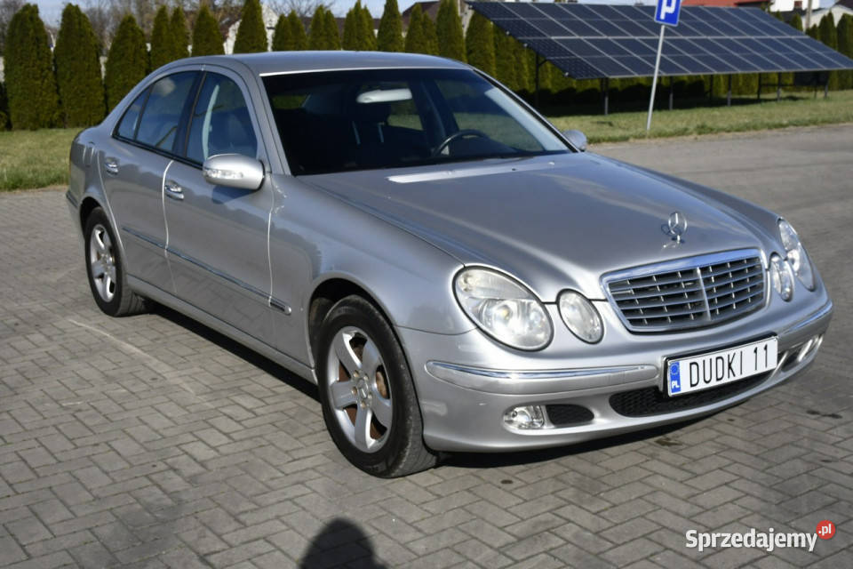 Mercedes E 240 26Benz DUDKI11 ASR (kontrola trakcji) Mercedes-Benz Kutno sprzedam