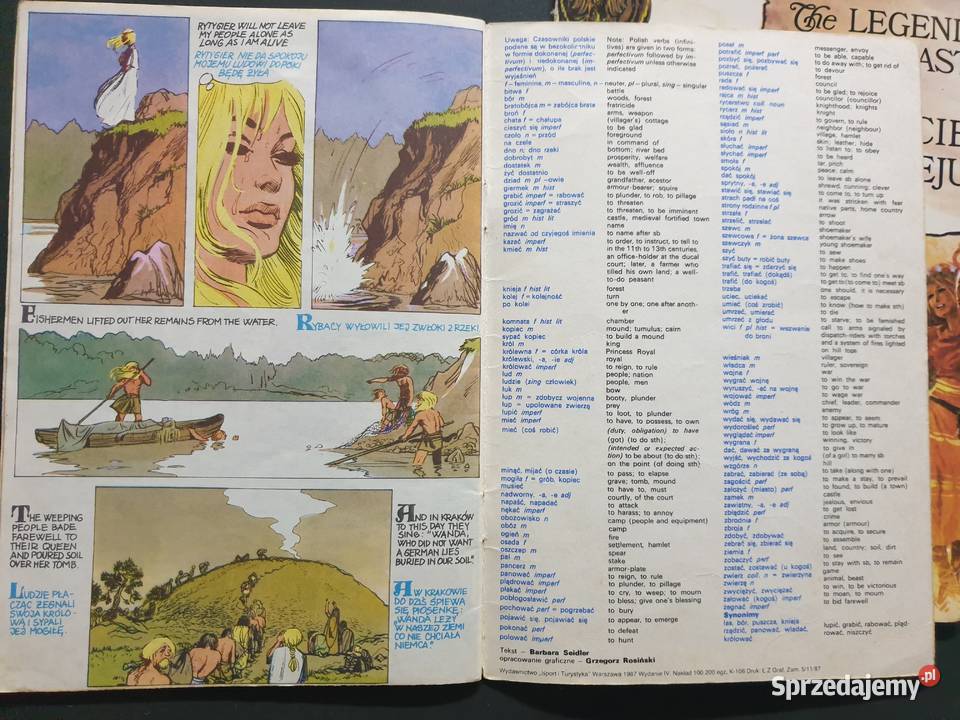 Legendy Polskie The Polish Legends 2 komiksy historyczne i wojenne pomorskie Gdynia