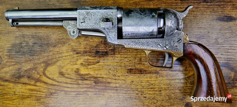 Rewolwer czarnoprochowy Colt Dragoon 1848 Militaria Łódź