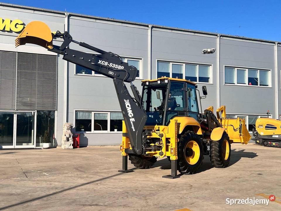 Koparko Ładowarka XCMG TYP XC8S3580 Fabrycznie nie warmińsko-mazurskie Olsztyn
