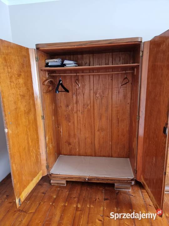 Komplet mebli do sypialni vintage 2 szafy łóżko Kończyce Wielkie sprzedam