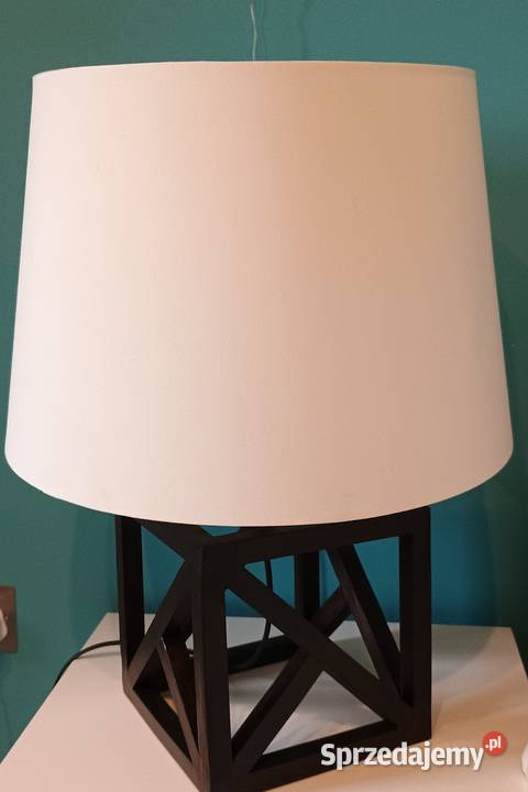 Lampa drewniana stołowa Mława