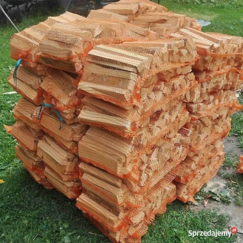 Drewno rozapłkowe suche workowane darmowa Częstochowa sprzedam