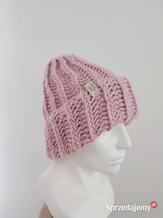 Czapka 100 wełny handmade Rzeszów