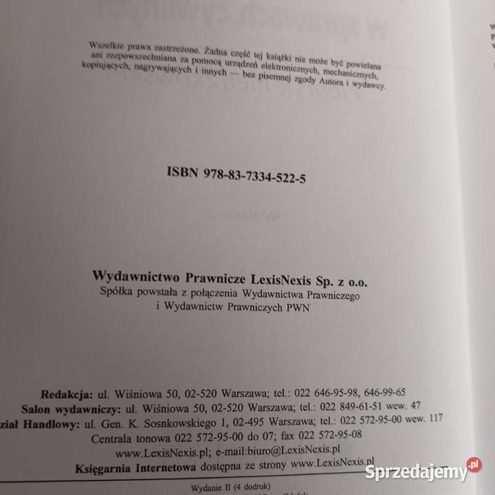 Zarys metodyki pracy sędziego w sprawach Gdańsk