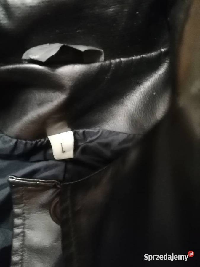 Kurtka czarna rozmiar L Kurtki i płaszcze Gdańsk sprzedam