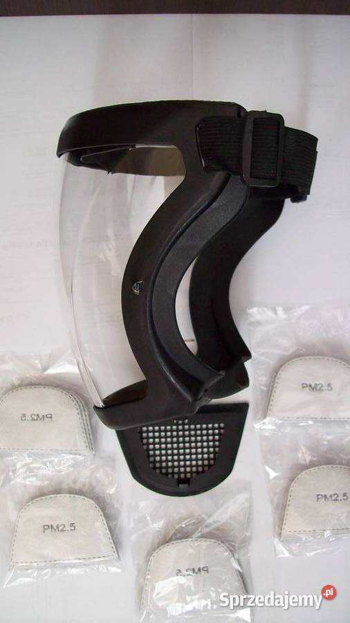 Pyłoszczelna odporna na uderzenia maska ochronna pomorskie Reda