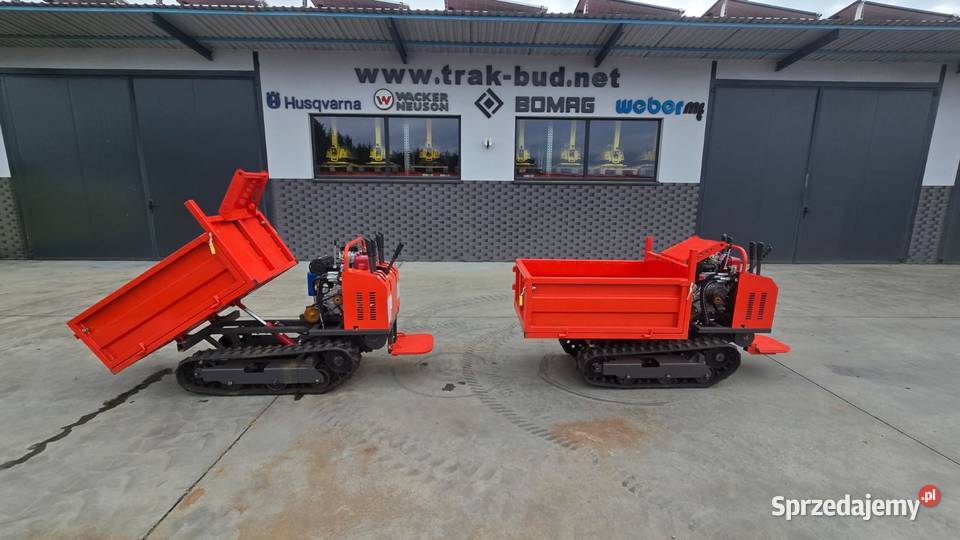 Wozidło budowlane Taczka gąsienicowa LRT 08 NOWA nie Dunkowa