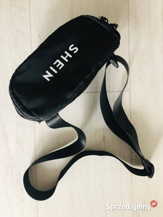 NOWA czarna nerka kosmetyczka z paskiem Łódź