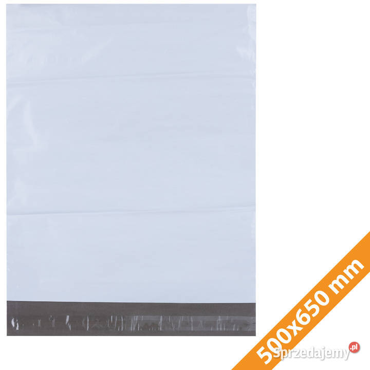 Foliopaki Białe 500 x 650 mm 100 LDPE Ludźmierz sprzedam