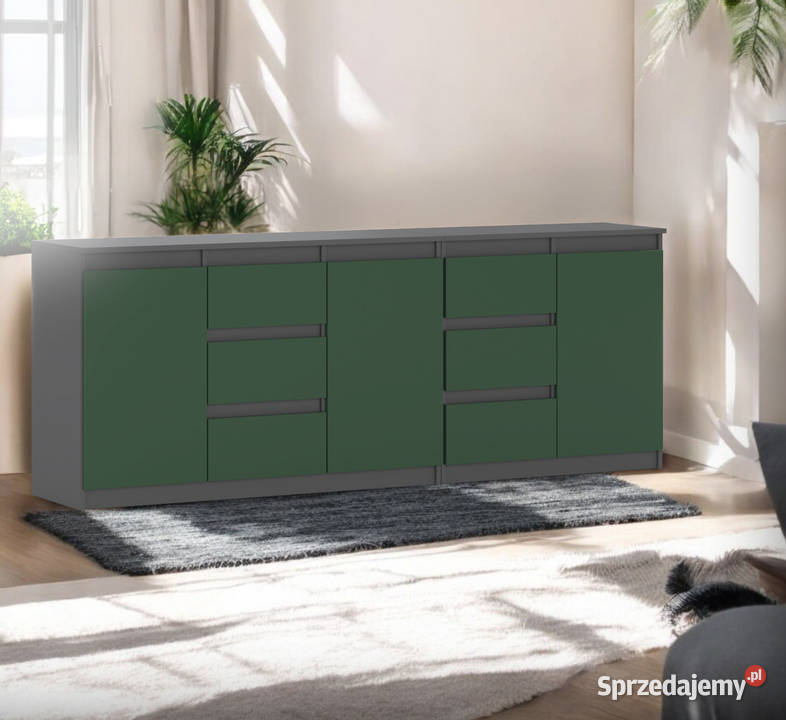 Komoda Nowoczesna Do Salonu Sypialni 6 Szuflad Elbląg