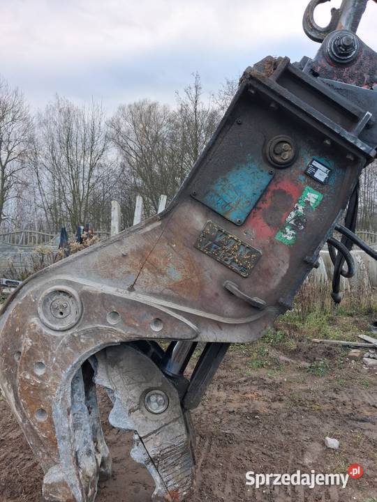 Nożyce wyburzeniowe 25t nożyce hydrauliczne Karczew