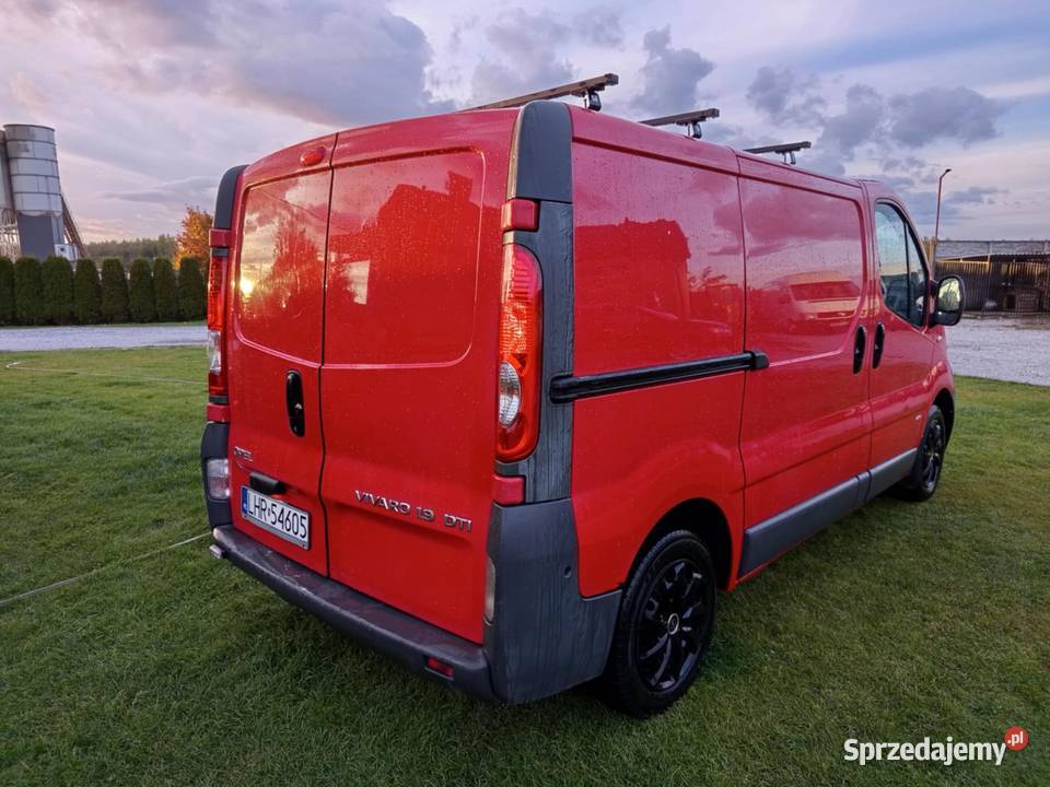 Opel Vivaro 2004 19 DTI manualna mazowieckie Wierzbica