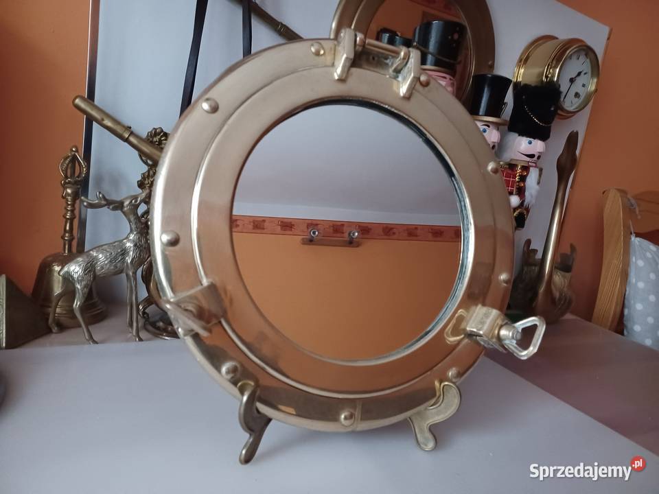 Bulaj mosiężny lustro Lustra Poznań