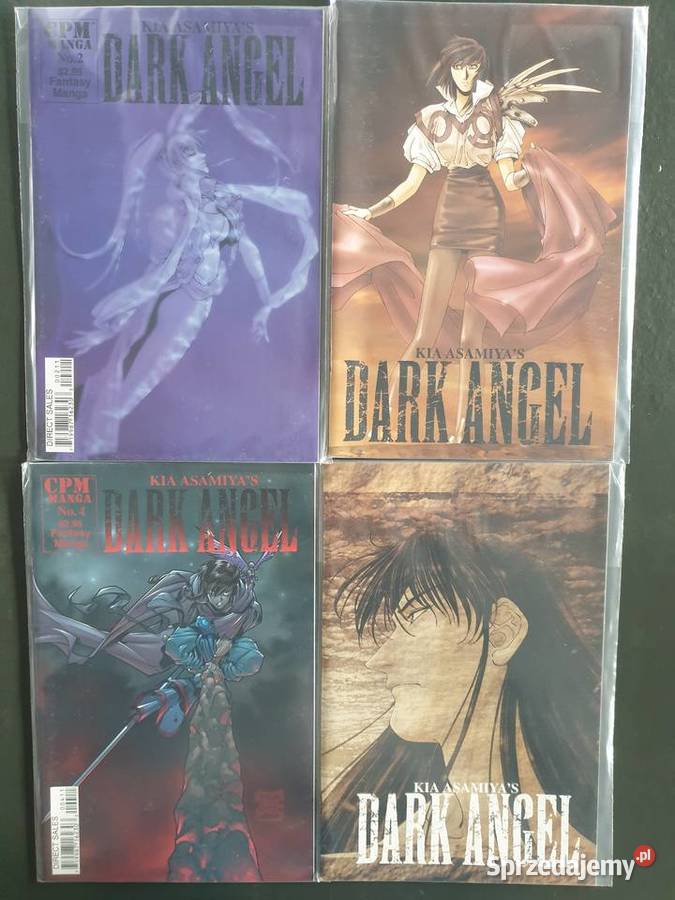 Manga Kia Asamiyas Dark Angel 14 komiksów USA fantasy i s-f Gdynia