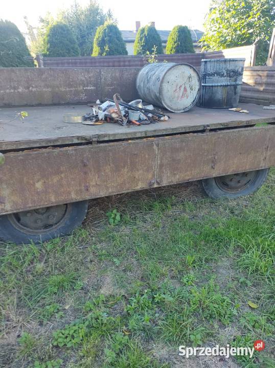 Przyczepa D44 produkcji 1972 Nasiegniewo