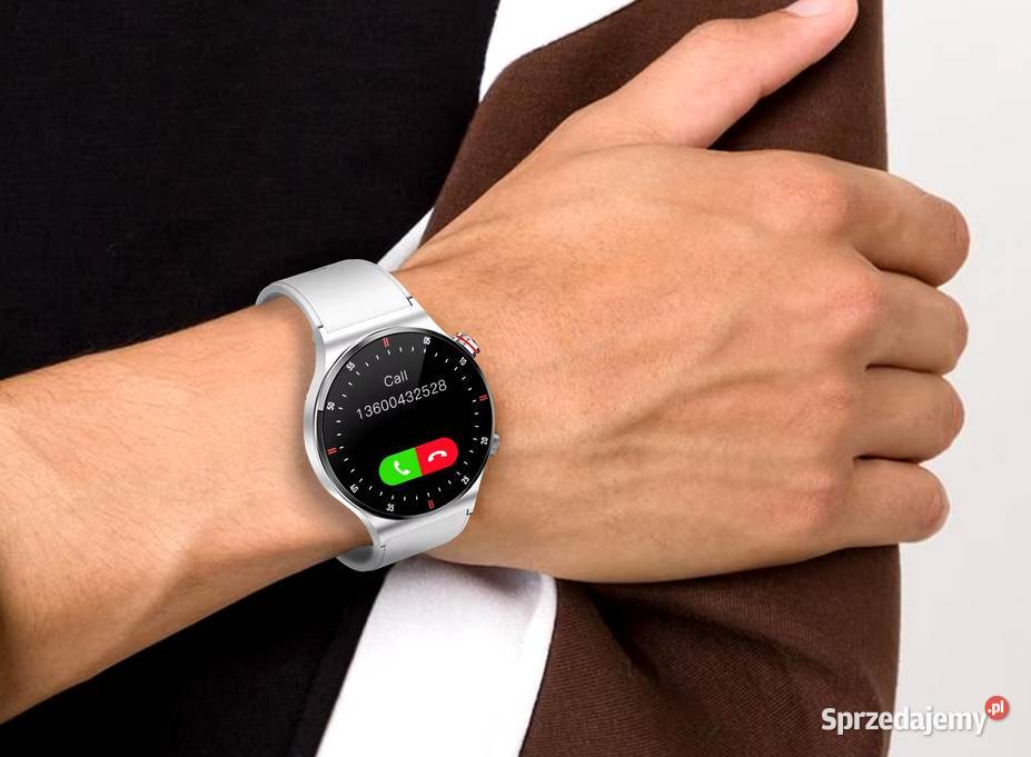 Smartwatch Qw33 ekran 128 cala ze stali Poznań