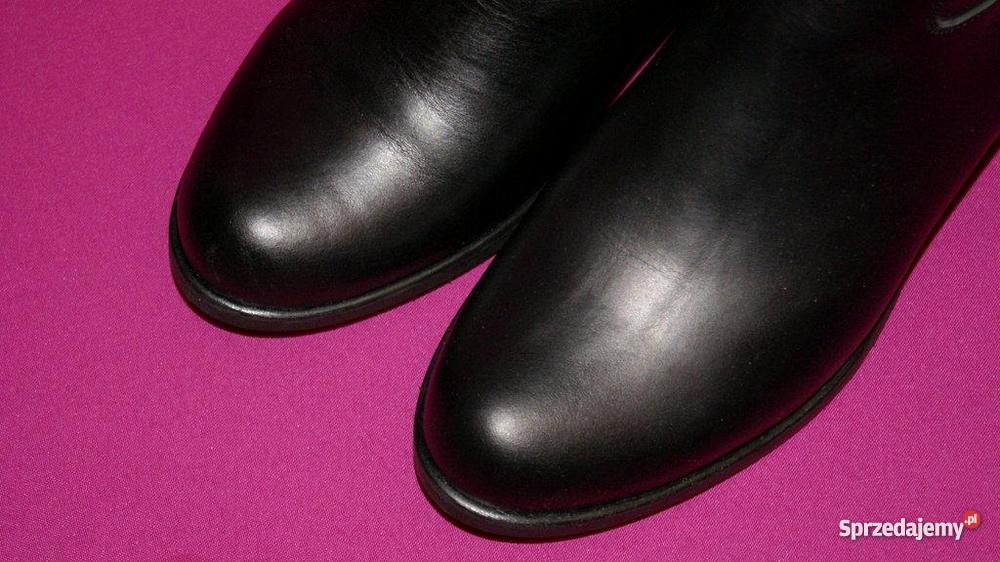 KOZAKI Oficerki skóra 255 skóra