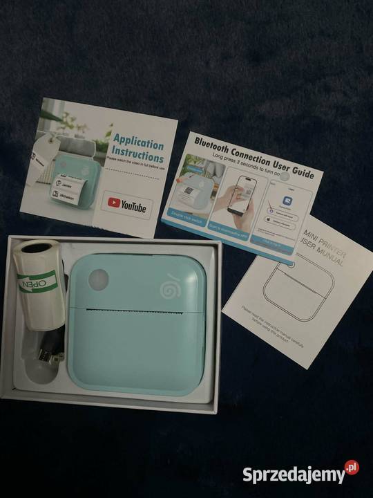 Mini drukarka Bluetooth do telefonu termiczna kujawsko-pomorskie Gostycyn