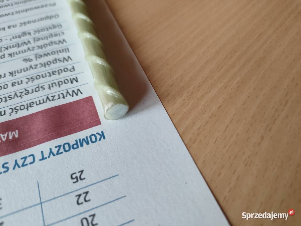 Kompozyt zbrojenie stal drut pręt AIII 4do18 mm Myślenice