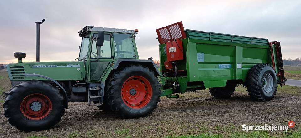 Rozrzutnik obornika Coutand Twister 1416 ton Poddębice sprzedam