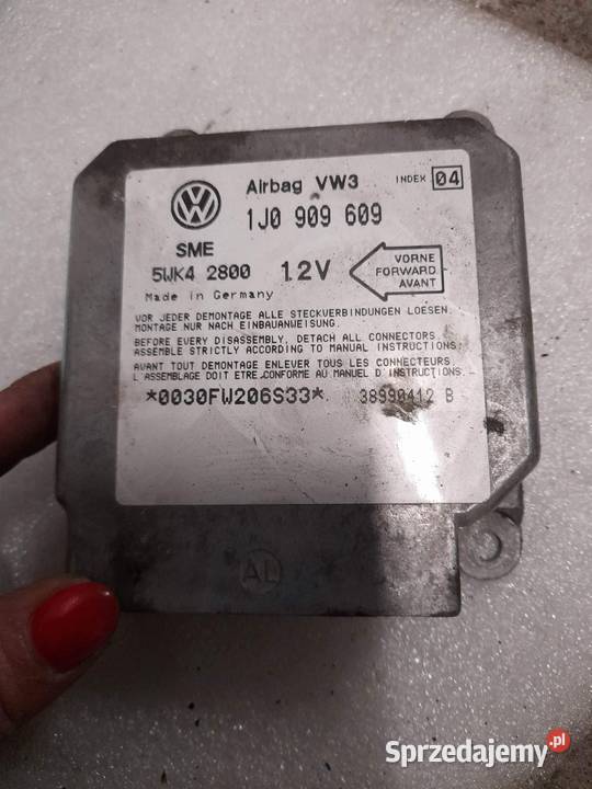 SENSOR PODUSZEK AIRBAG VW AUDI SEAT SKOD Wojcieszków sprzedam
