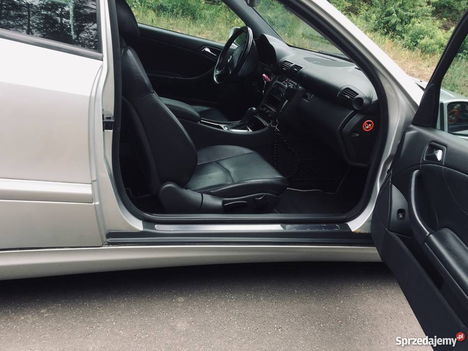 Mercedes w203 coupe c200 kompressor LPG automat skórzana tapicerka