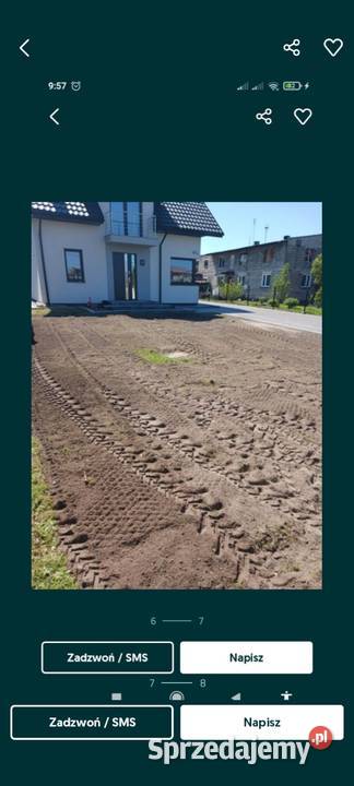 Rębak spalinowy wycinka Jędrzejów