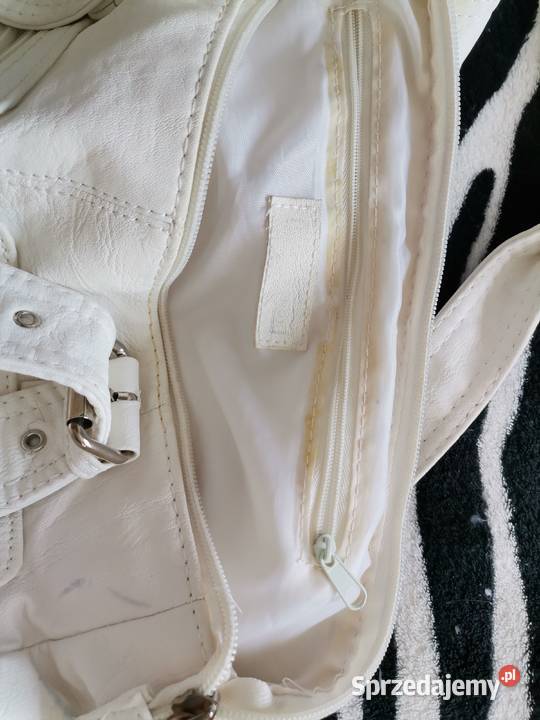 biała wodoodporna torba Torby i torebki Białystok