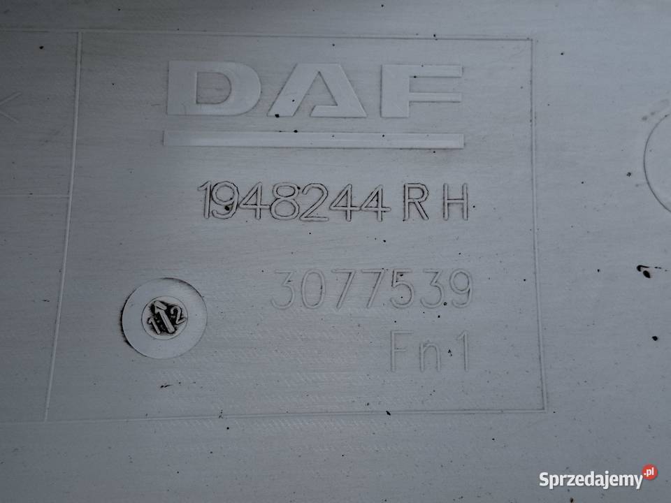 DAF XF 106 EURO 6 STOPIEŃ DOLNY PRAWY OBUDOWA ciężarowe lubuskie Bieleń