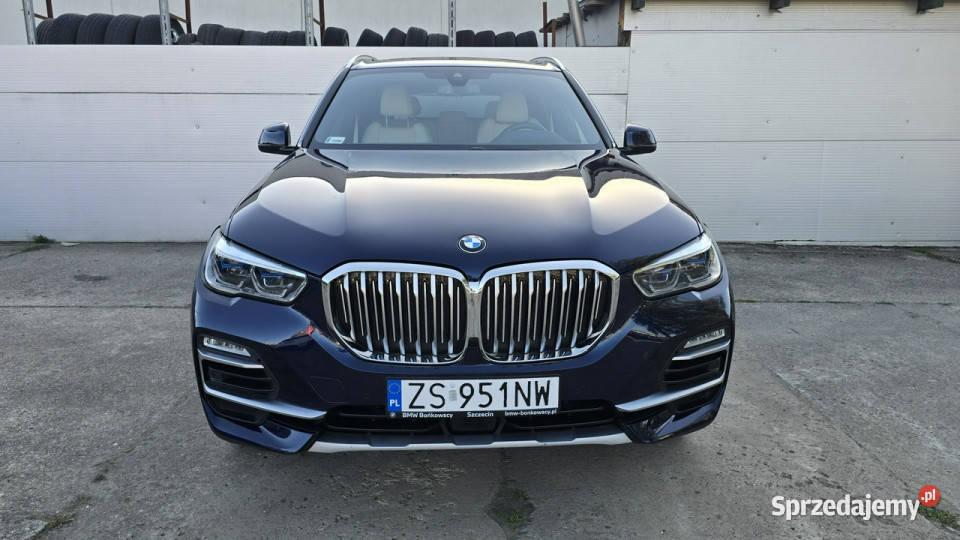 BMW X5 Polski Salon krajowy 88000 przebiegu G05 bluetooth Szczecin