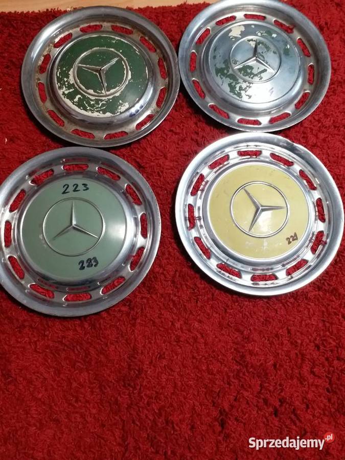 Kołpaki chrom Mercedes 123116126Oryginały 223 Gorzów Wielkopolski sprzedam