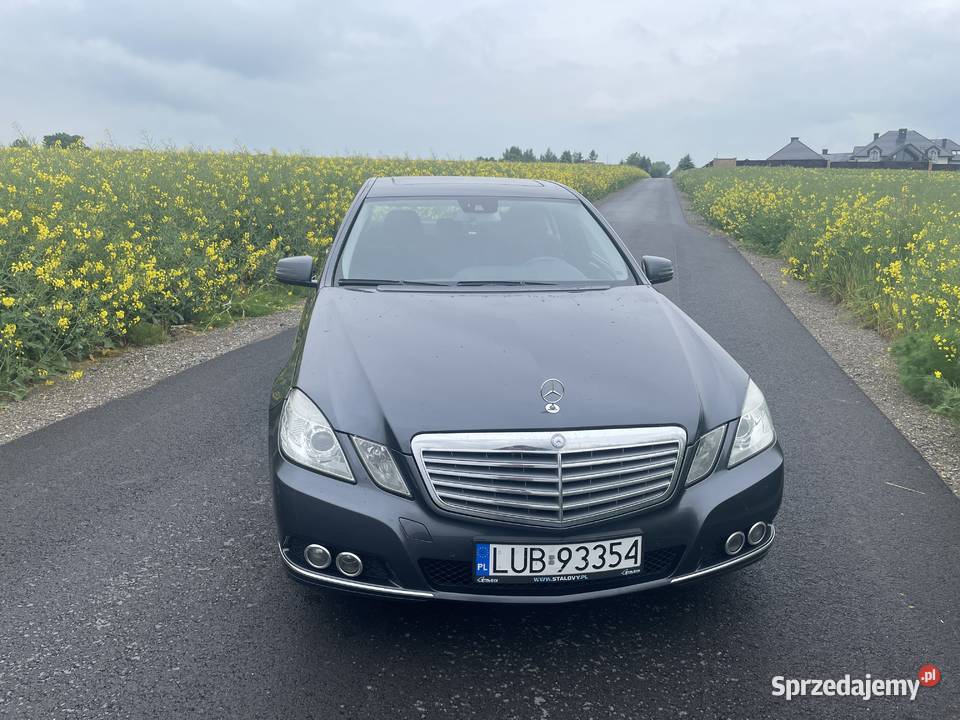 Mercedes W212 Klasa E Samochody osobowe lubelskie Lublin