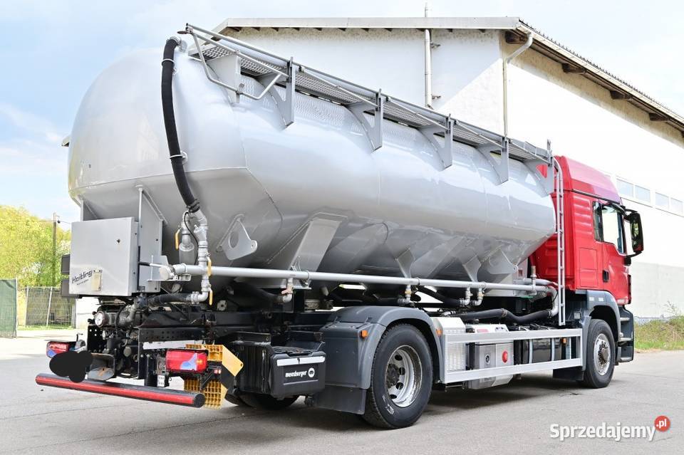 Heitling silos 4 komorowy do paszy MAN TGS 18410 manualna Biała Podlaska