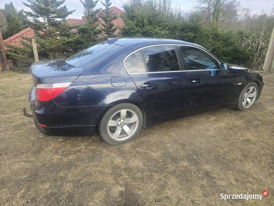 Bmw e60 530i skórzana tapicerka sprzedam