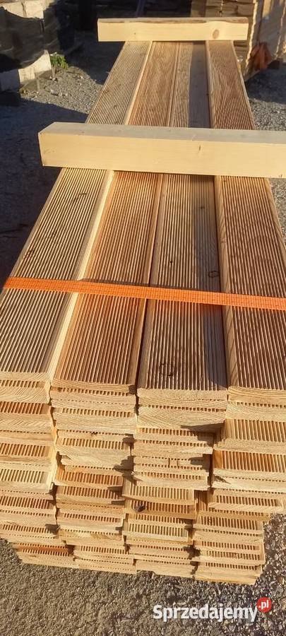 deski tarasowe modrzew europejski Błotnica Strzelecka